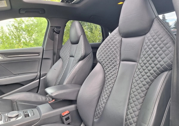 Audi S3 cena 123000 przebieg: 133600, rok produkcji 2016 z Warszawa małe 704